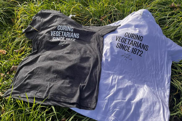 SF Curing Vegetarians Shirt - White