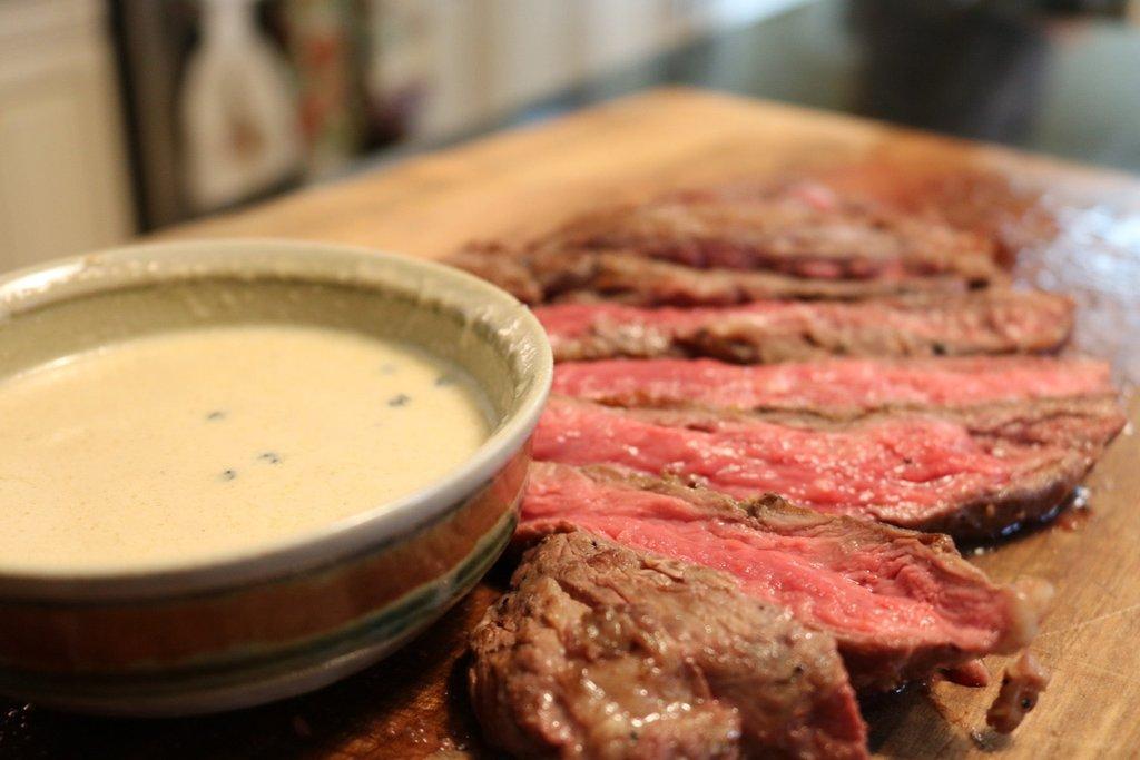 Shipley Farms Whiskey Peppercorn Dressed Dry-Aged Bavette Steak - Cover Image