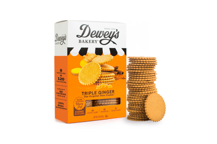 Dewey's Bakery - Triple Ginger | 8 Cookies (255g)