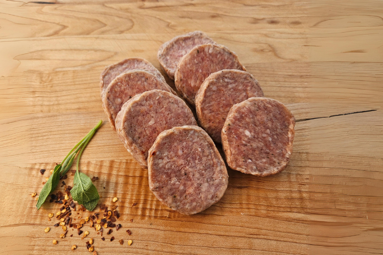 Pork breakfast sausage patties