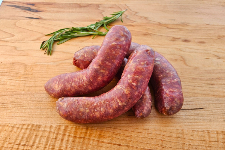 Beef Garlic Bratwurst Link
