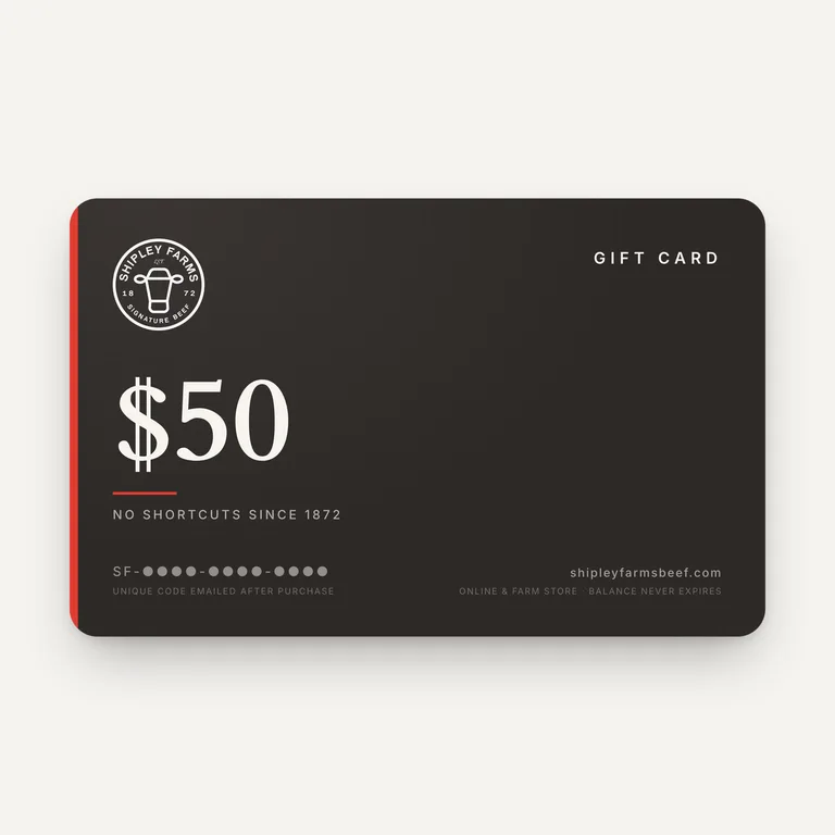 Shipley Farms Gift Card $50